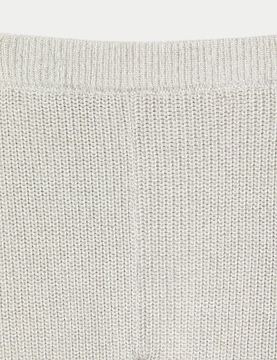 Pure Cotton Knitted Top & Bottom Outfit (0-3 Yrs)