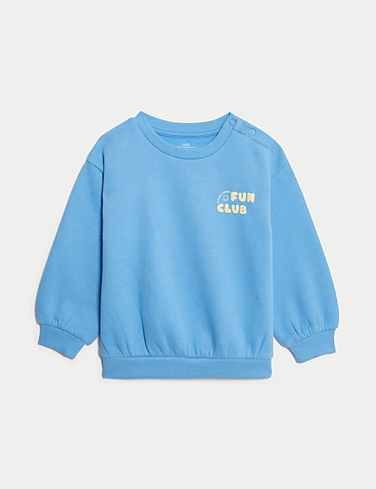 Σύνολο τοπ και παντελόνι Fun Club με υψηλή περιεκτικότητα σε βαμβάκι (0-3 ετών)