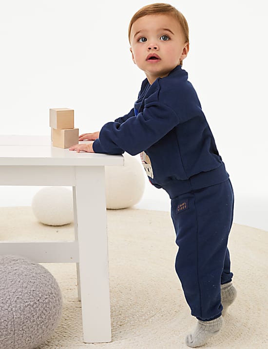 Cotton Rich Spencer Bear&trade; Outfit (0-3 Yrs)