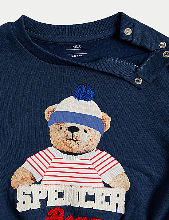 Cotton Rich Spencer Bear&trade; Outfit (0-3 Yrs)