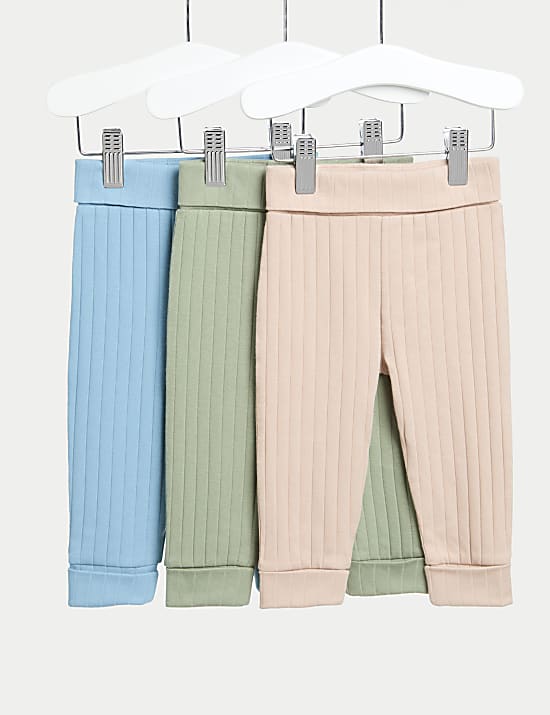 3pk Grow with Me Leggings (0 Mths-3 Yrs)