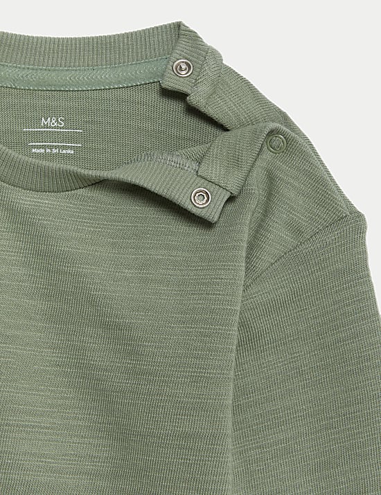 2-teiliges Set aus Latzhose und Langarm-T-Shirt (0–3&nbsp;J.)