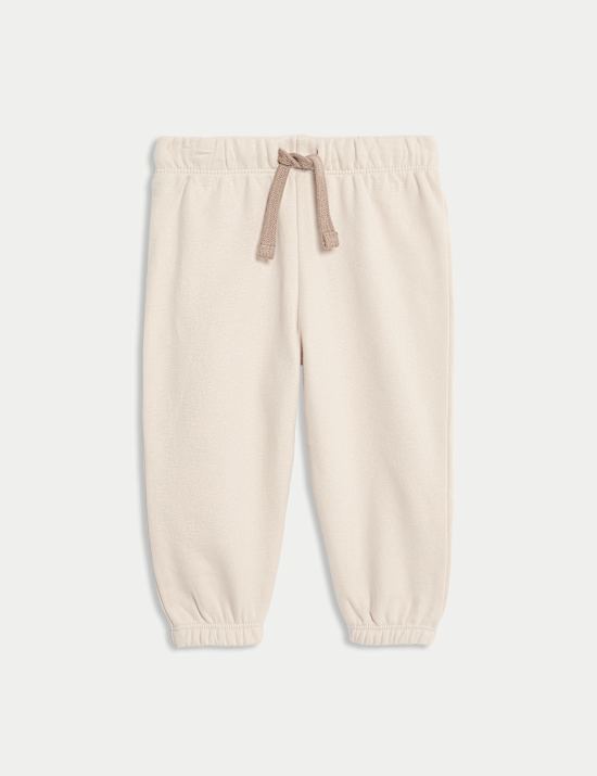 2pc Cotton Rich Crew Neck Colour Block Tracksuit