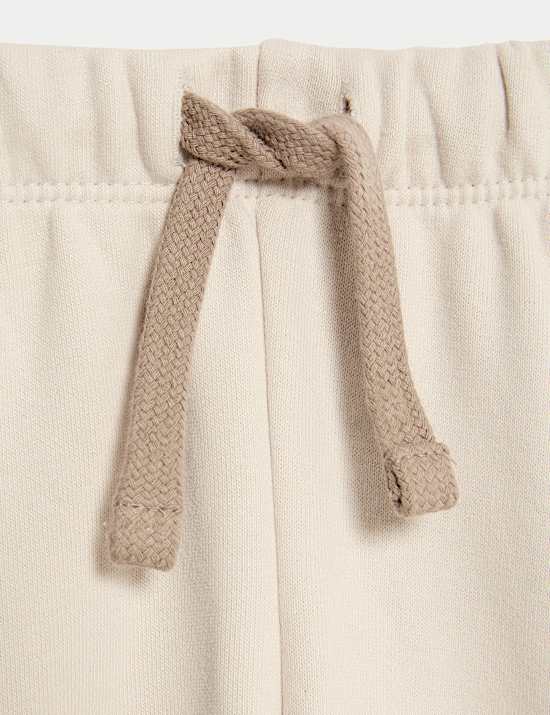 2pc Cotton Rich Crew Neck Colour Block Tracksuit