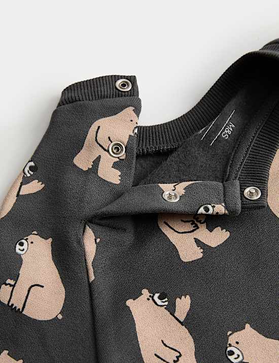 2pc Bear Joggers Outfit (0-3 Yrs)