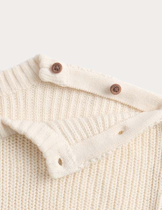 Pure Cotton Knitted Jumper (0-6 Yrs)