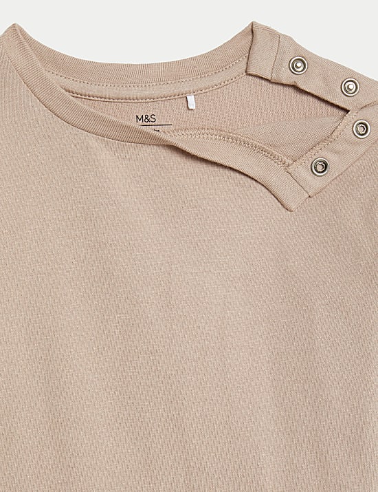 2pc Cotton Rich Dungarees Outfit (0-3 Yrs)