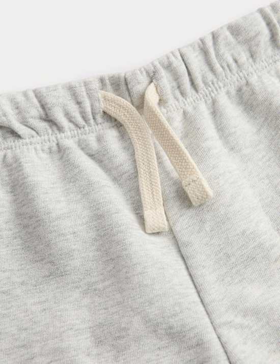 Cotton Rich Wide Leg Striped Joggers (0-3 Yrs)