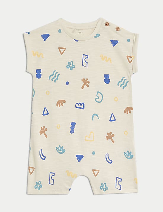 Pure Cotton Printed Romper (0-3 Yrs)