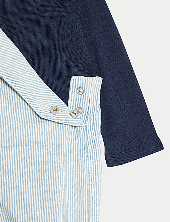 2pc Pure Cotton Top & Bottom Outfit (0-3 Yrs)