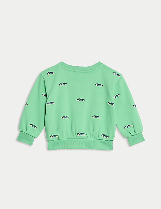 Pure Cotton Embroidered Sweatshirt (0-3 Yrs)