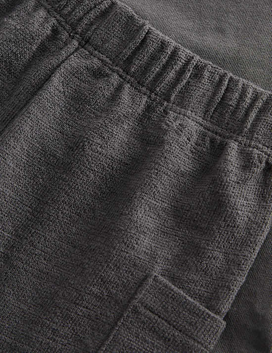 Ensemble 100 % coton chemise et short cargo (jusqu&rsquo;au 5 ans)