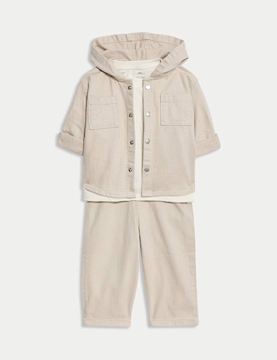 3pc Cotton Rich Outfit (0-6 Yrs)