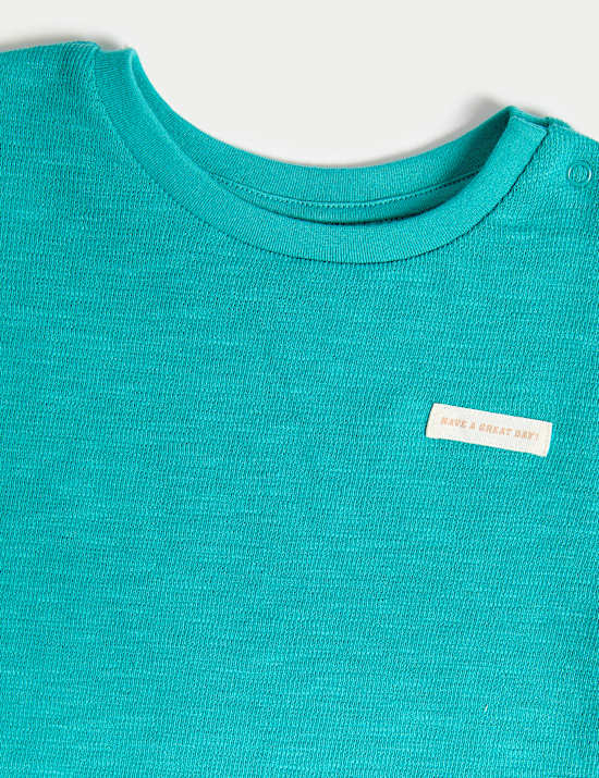 3pk Pure Cotton T-Shirts (0-3 Yrs)