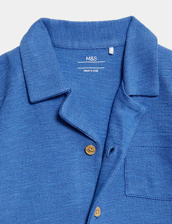 2 potong Pakaian Kemeja Katun Murni (0-3 Tahun)