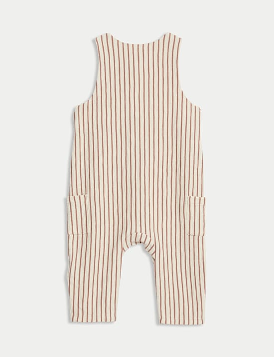 Pure Cotton Striped Romper (0-3 Yrs)