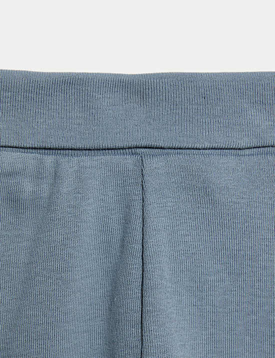 2pc Cotton Rich Blue Sweatshirt Outfit (0-3 Yrs)