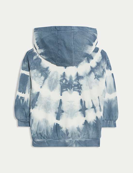 Pure Cotton Tie Dye Hoodie (0-6 Yrs)