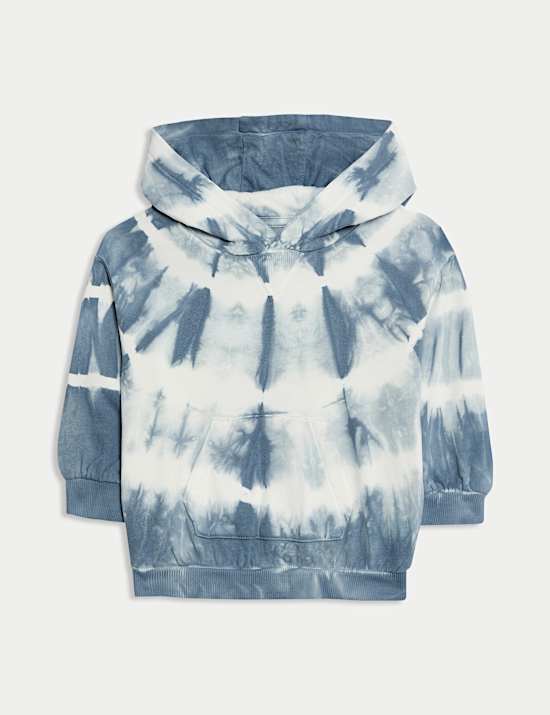 Pure Cotton Tie Dye Hoodie (0-6 Yrs)