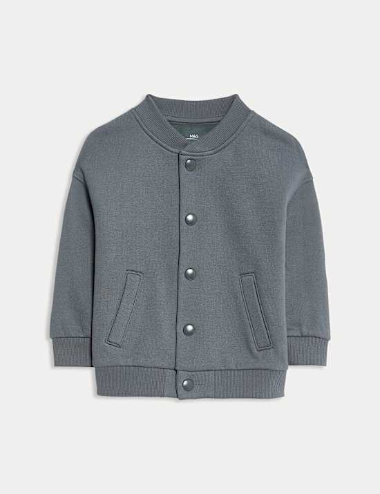 3pc Cotton Rich Bomber Jacket Outfit (0-6 Yrs)