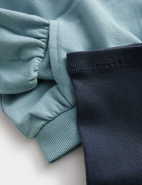 2pc Cotton Rich Top & Leggings Outfit (0-3 Yrs)