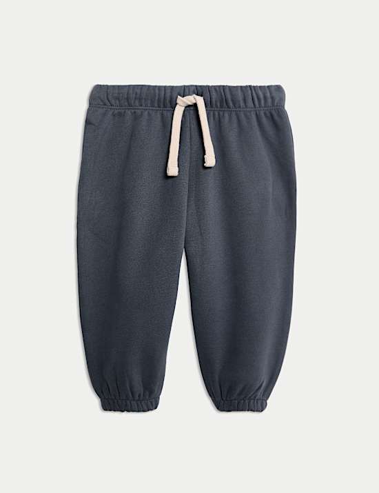 2pc Cotton Rich Colour Block Hooded Sweat Outfit (0-6 Yrs)