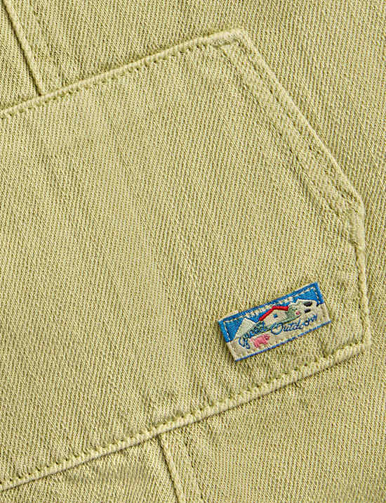 Cotton Rich Dungarees & Top Outfit (0-3 Years)