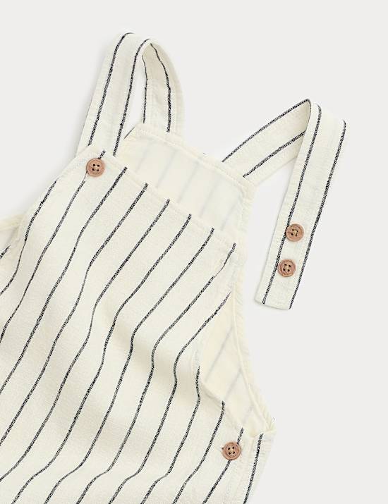 Ensemble 2 pi&egrave;ces barboteuse en coton (jusqu&rsquo;au 3 ans)