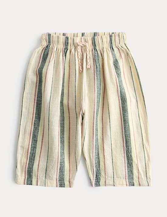 Cotton Rich Striped Trousers (0-5 Yrs)