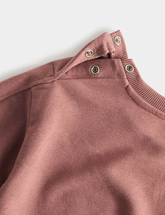 Sweat-shirt en coton avec texte &laquo; Follow The Sun &raquo; (jusqu&rsquo;au 5 ans)