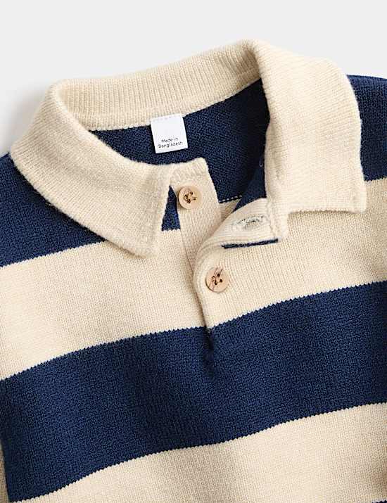 Knitted Rugby Jumper (0 Mths-5 Yrs)