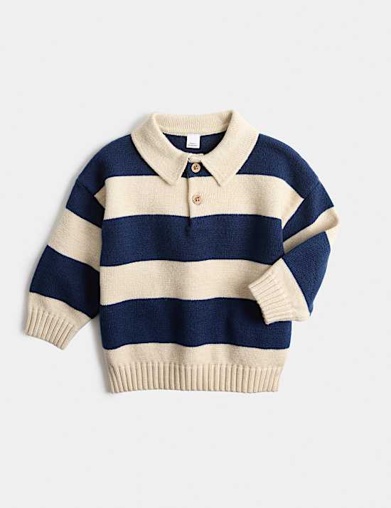 Knitted Rugby Jumper (0 Mths-5 Yrs)