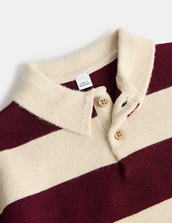 Knitted Rugby Jumper (0 Mths-5 Yrs)