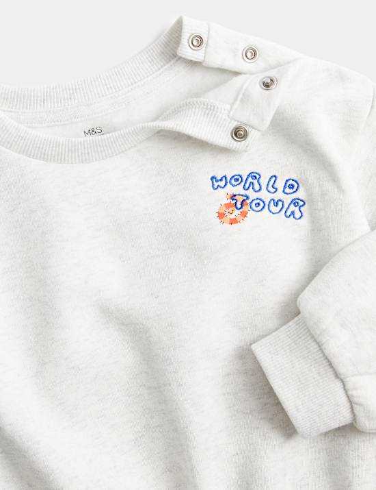 Cotton Rich Bug Sweatshirt (0-5 Yrs)