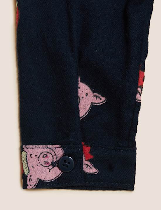 Strampelanzug aus reiner Baumwolle mit Percy Pig&trade;-Motiv (0&ndash;3 J.)