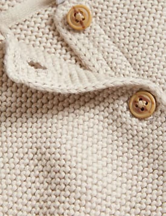 Pure Cotton Hooded Cardigan (7lbs-3 Yrs)