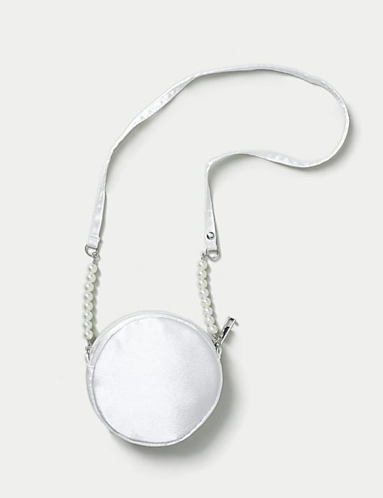 Pearl Satin Bag