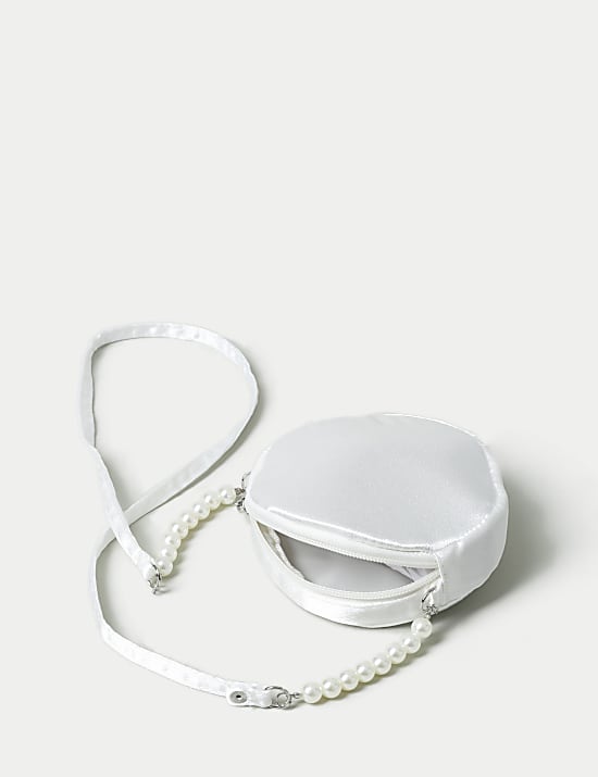 Pearl Satin Bag