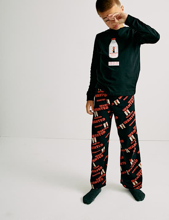 Pure Cotton Wallace & Gromit™ Pyjamas (6-16 Yrs)
