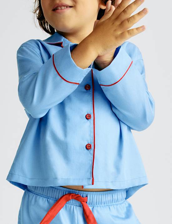 Pure Cotton 'Snuggle' Pyjamas (3-10 Yrs)