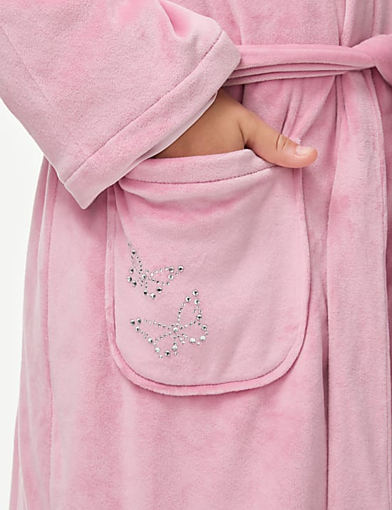 Wicked™ Glinda Velour Dressing Gown (6-16 Yrs)