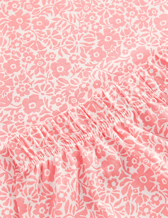 Kids' Pure Cotton Floral Short Pyjamas (1-16 Yrs)