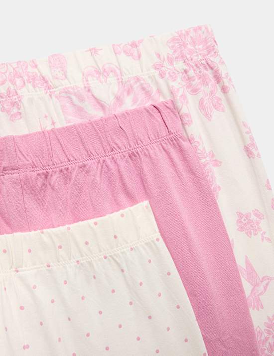 3 Pack Floral Graphic Pyjama Sets (1-16 Yrs)