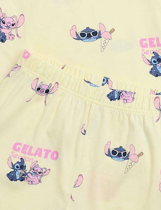 Pure Cotton Lilo & Stitch&trade; Pyjamas (3-16 Yrs)