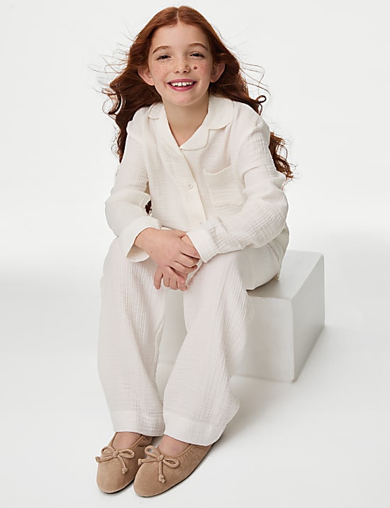 Pyjama van zuiver katoen (12 maanden - 16 jaar)