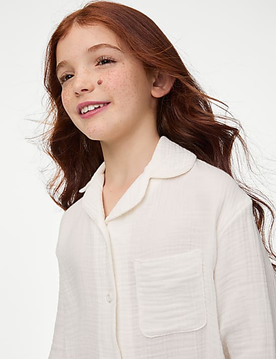 Pyjama van zuiver katoen (12 maanden - 16 jaar)