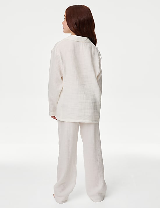 Pyjama van zuiver katoen (12 maanden - 16 jaar)