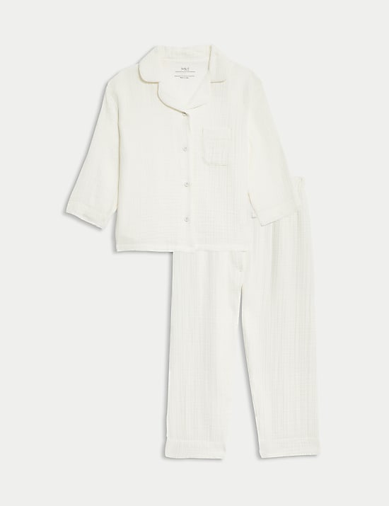 Pyjama van zuiver katoen (12 maanden - 16 jaar)
