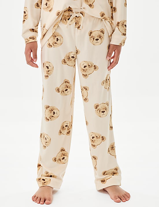 Velour Spencer Bear™ Pyjamas (1-16 Yrs)