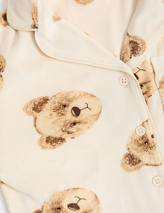 Velour Spencer Bear™ Pyjamas (1-16 Yrs)